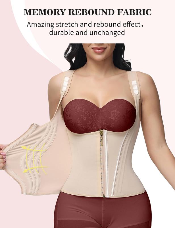 Waist Shapewear for Women Tummy Control Girdle Workout Shapewear with Adjustable Straps