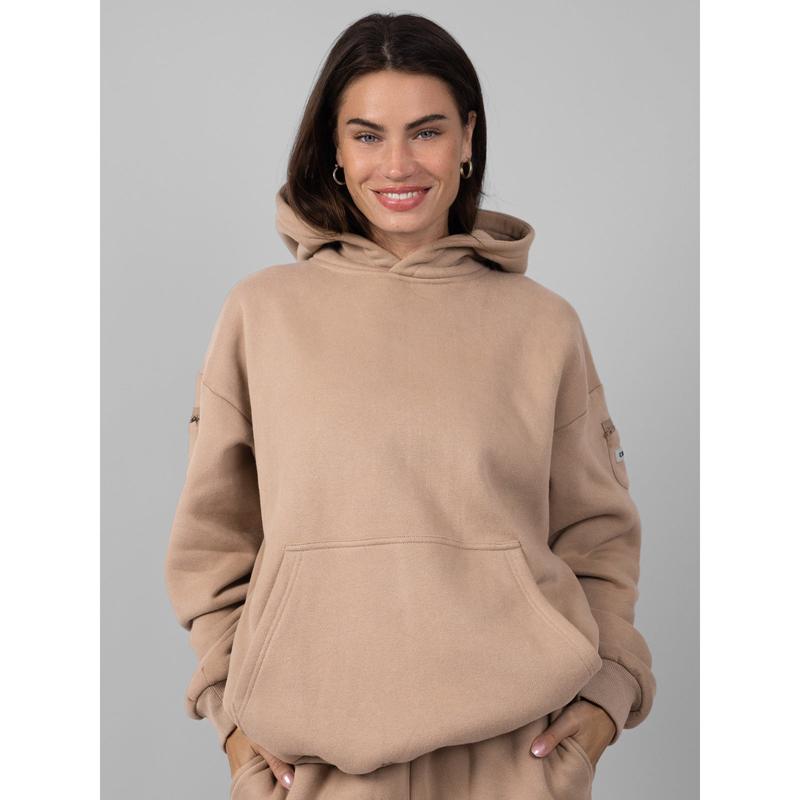 Travel Essentials Hoodie with 5 Secure Zipper Pockets - Premium Cotton Blend