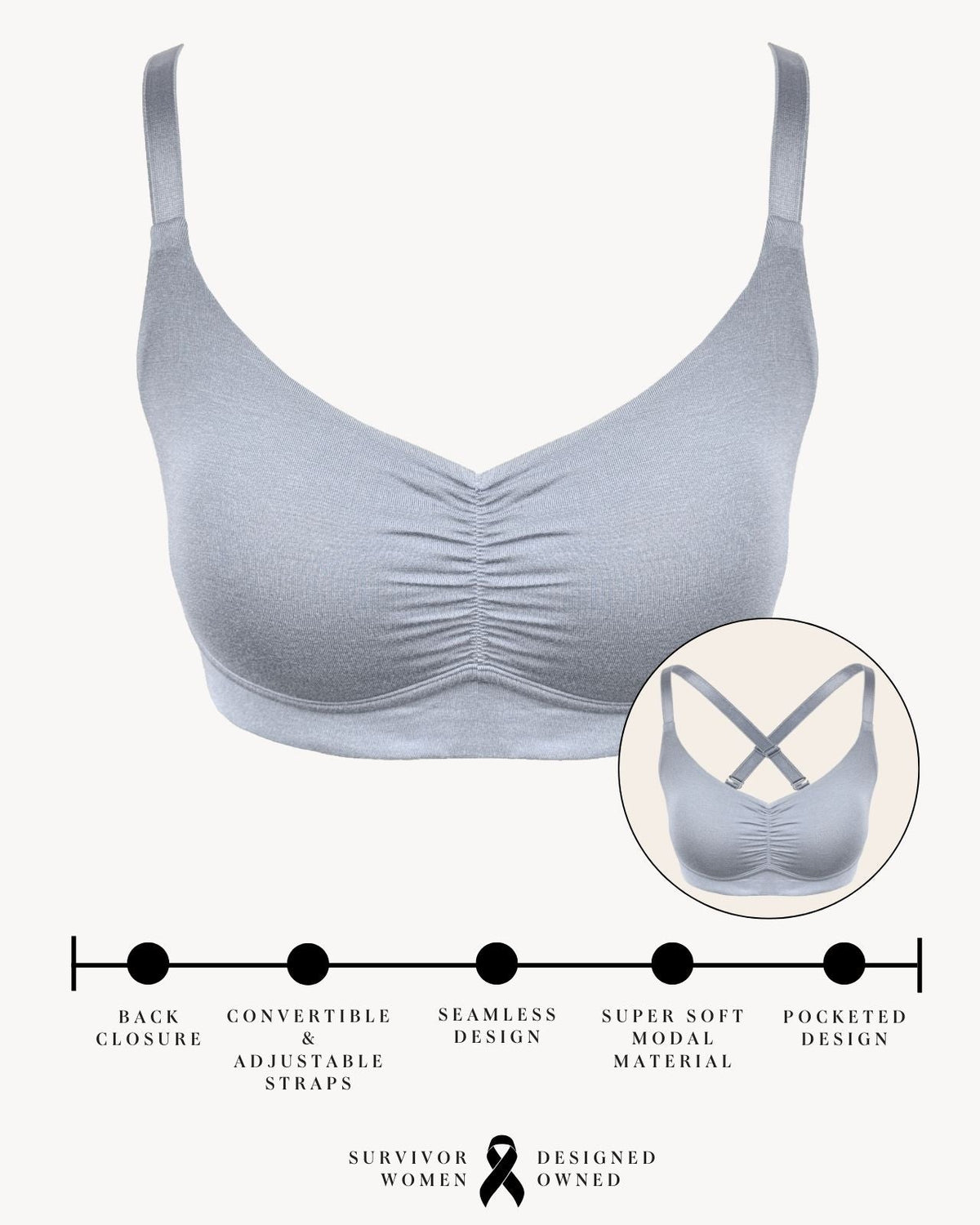 AnaOno Monica Full Coverage Wireless Bra