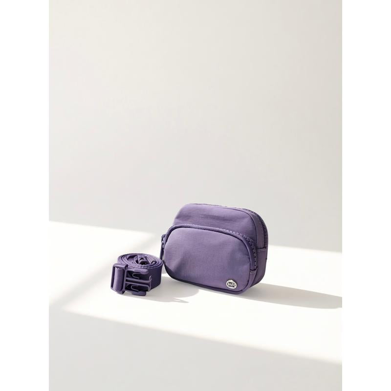 Compact Mini Crossbody Bag - Lightweight Nylon Small Essentials Pouch
