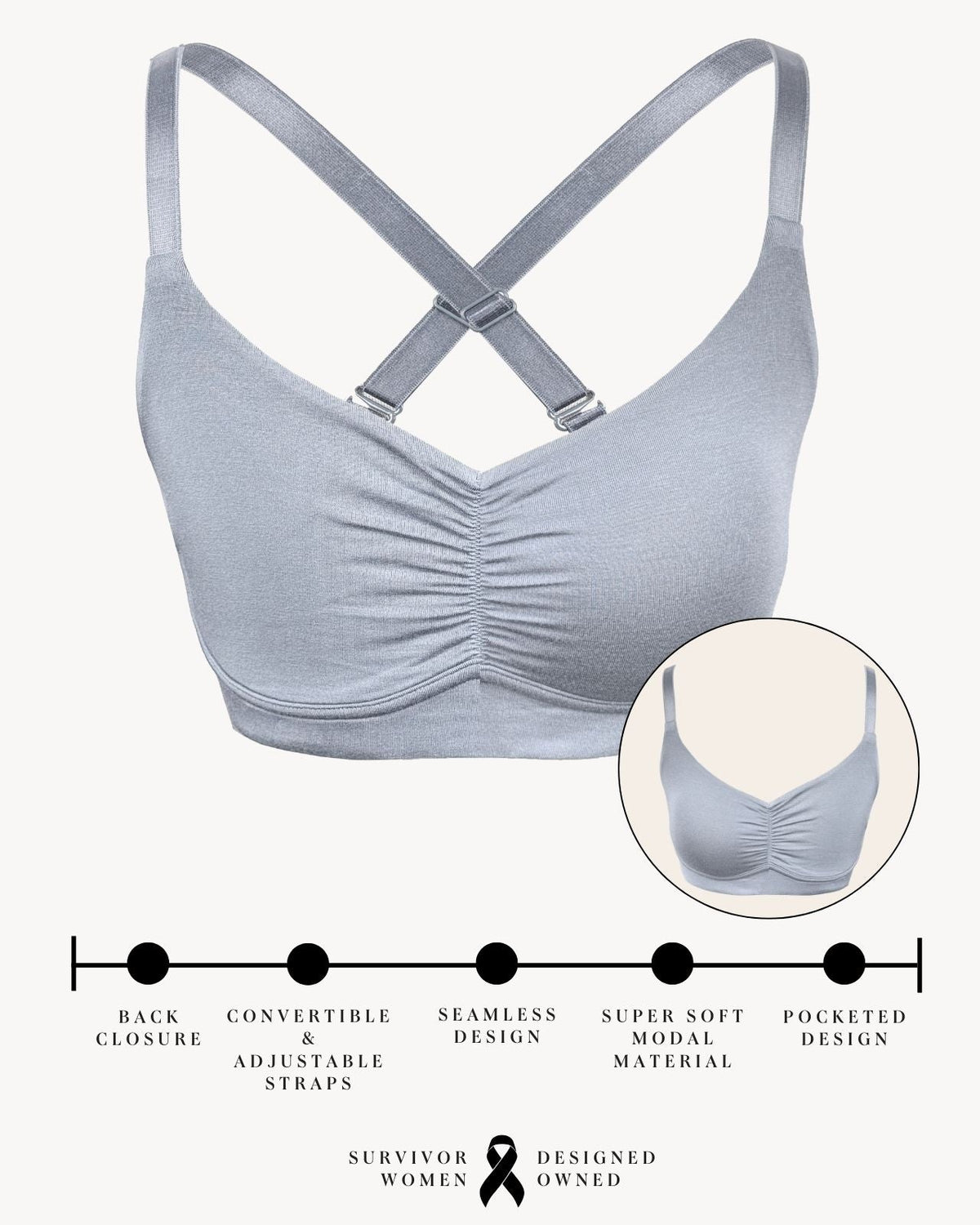 AnaOno Monica Full Coverage Wireless Bra