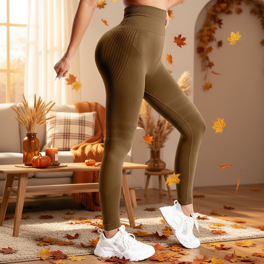 3D Anti-Cellulite Sculpting Leggings 2.0 - High Waist Compression Yoga Pants