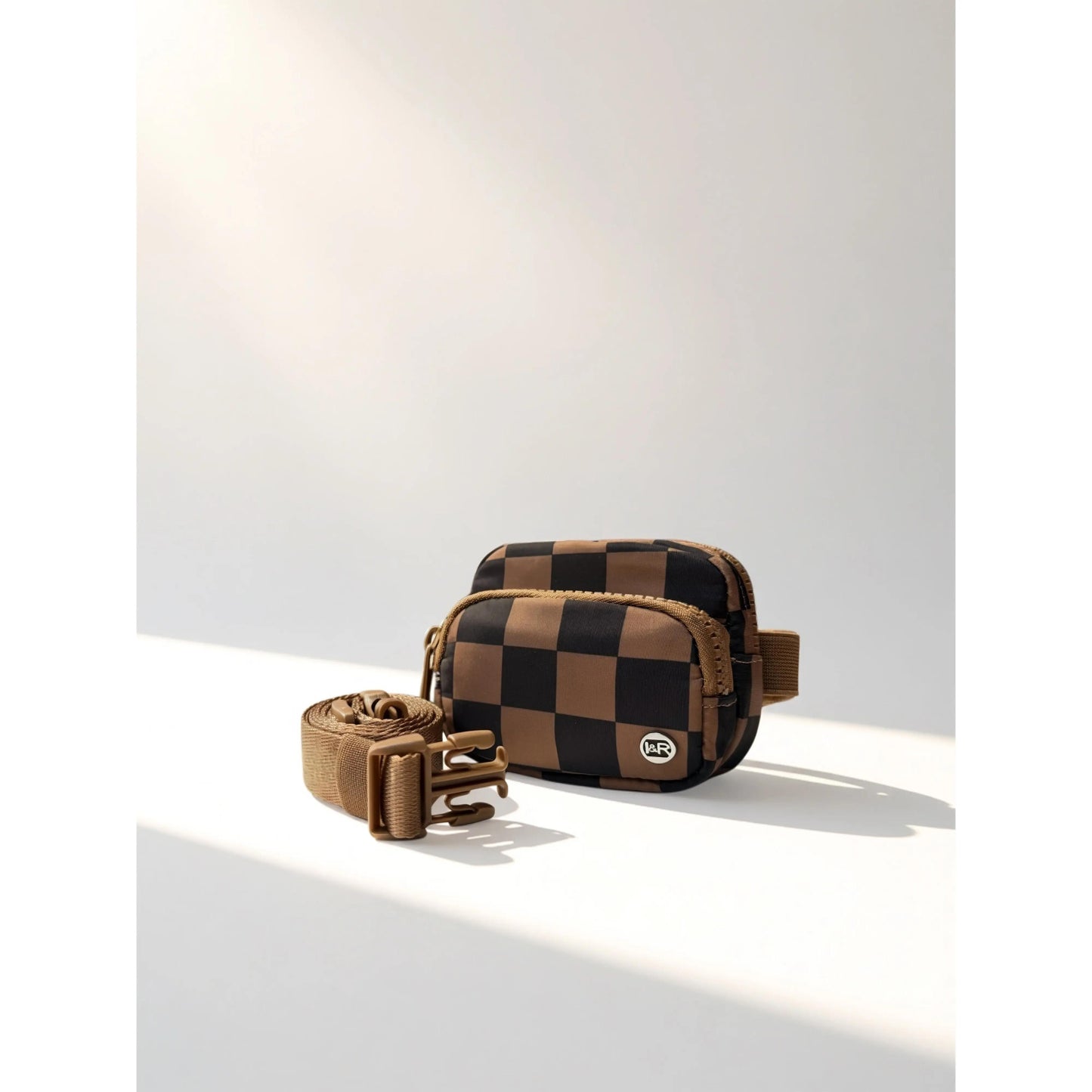 Compact Mini Crossbody Bag - Lightweight Nylon Small Essentials Pouch