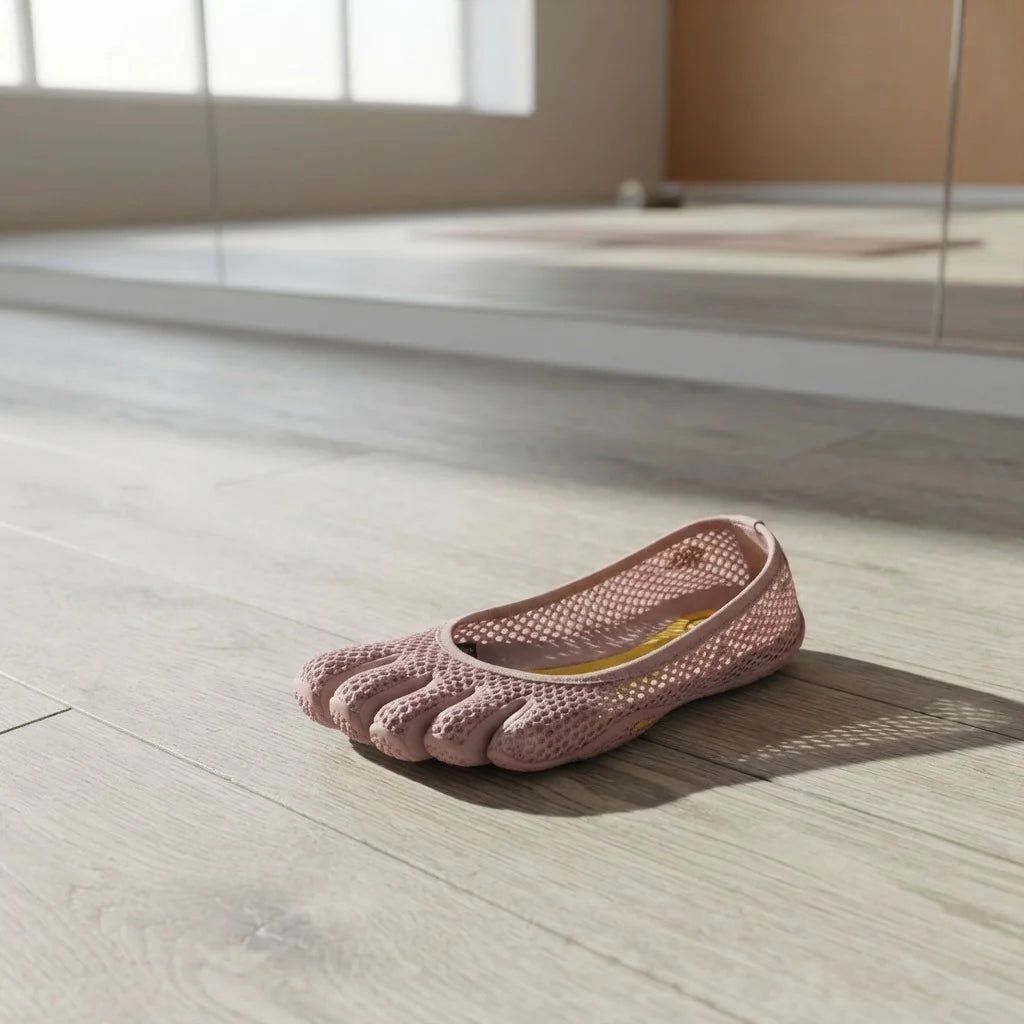 Five-Toe Ballet Flats - Non-Slip Yoga Shoes for Enhanced Stability and Comfort