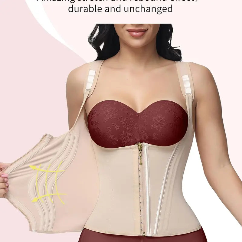Waist Shapewear for Women Tummy Control Girdle Workout Shapewear with Adjustable Straps