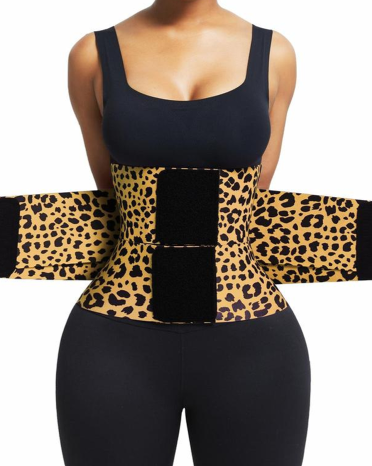 Triple Wrap Waist Cincher - High Resilience Sweat Belt for Tummy Control