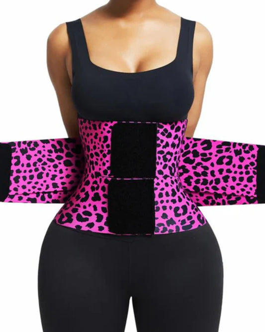 Triple Wrap Waist Cincher - High Resilience Sweat Belt for Tummy Control