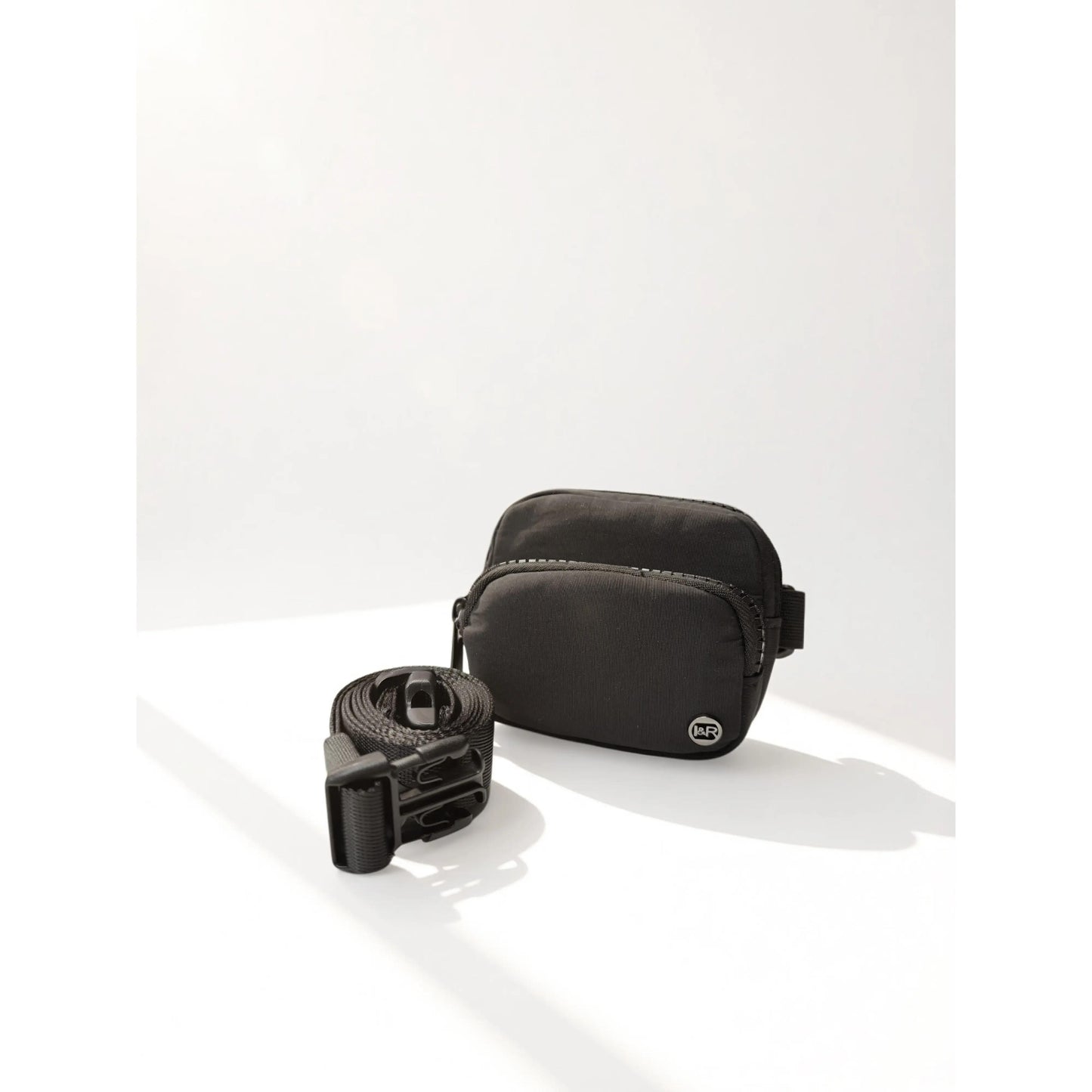 Compact Mini Crossbody Bag - Lightweight Nylon Small Essentials Pouch