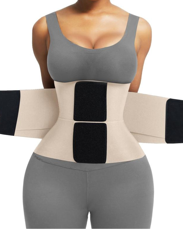 Triple Wrap Waist Cincher - High Resilience Sweat Belt for Tummy Control