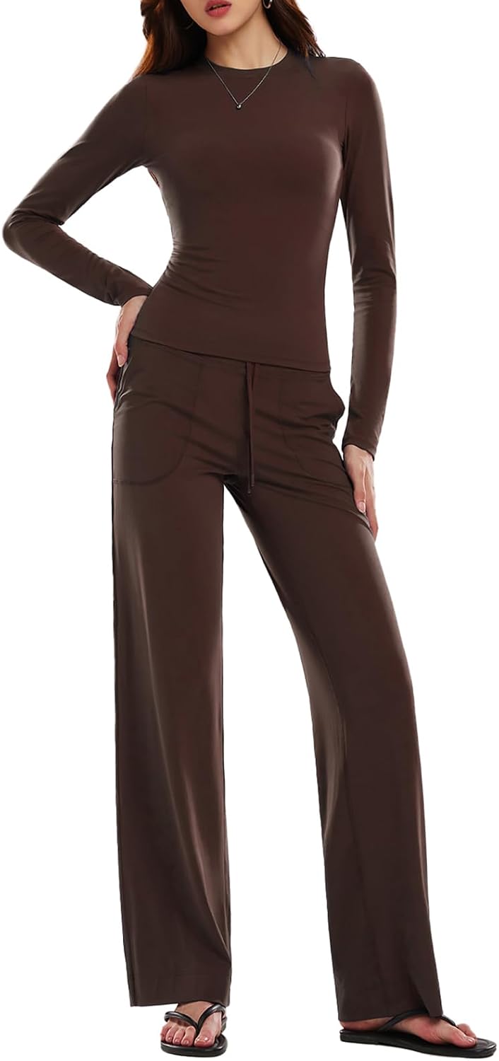 AFZ The Cloud Set — Matching Lounge Set: Short or Long Sleeve