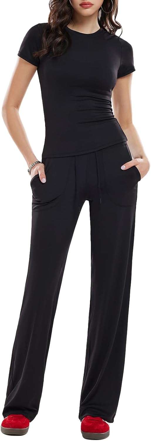 AFZ The Cloud Set — Matching Lounge Set: Short or Long Sleeve