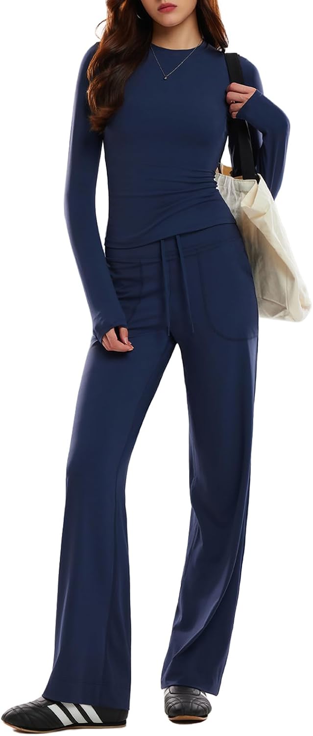 AFZ The Cloud Set — Matching Lounge Set: Short or Long Sleeve
