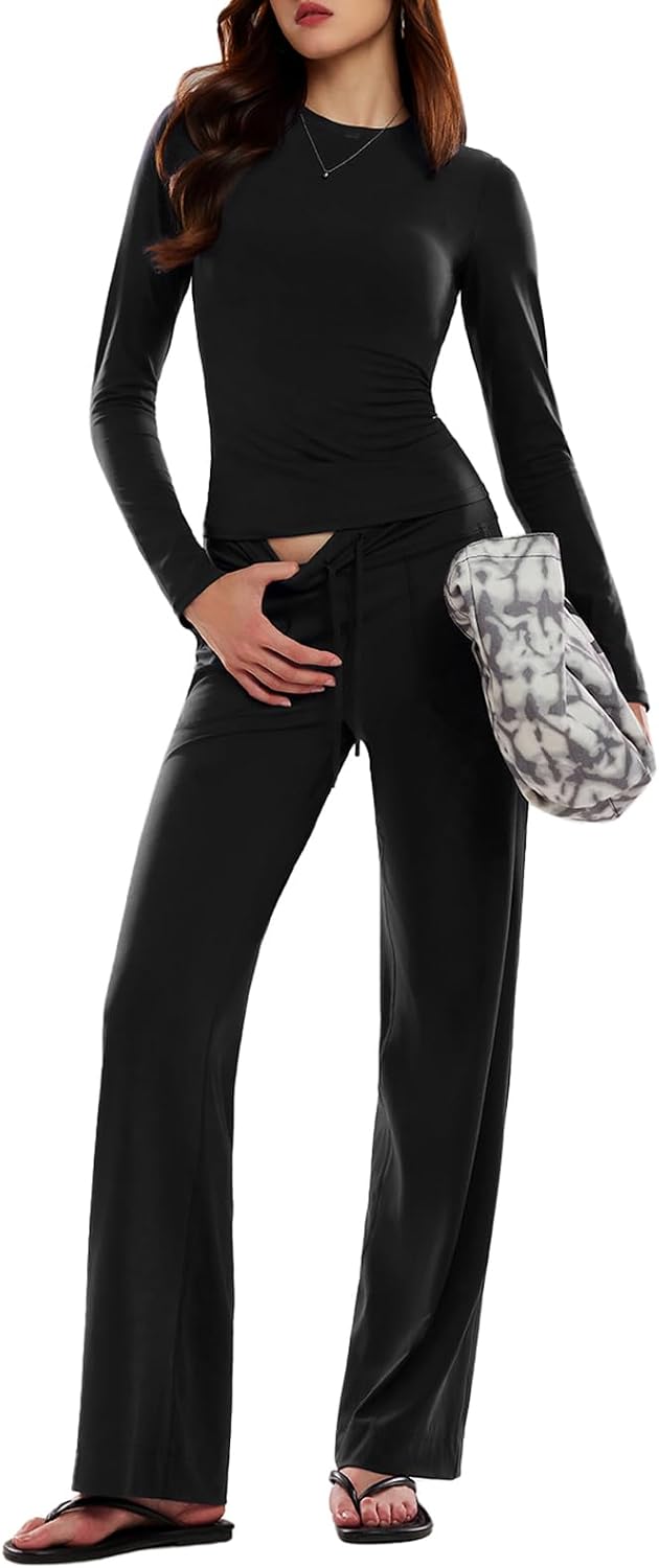 AFZ The Cloud Set — Matching Lounge Set: Short or Long Sleeve
