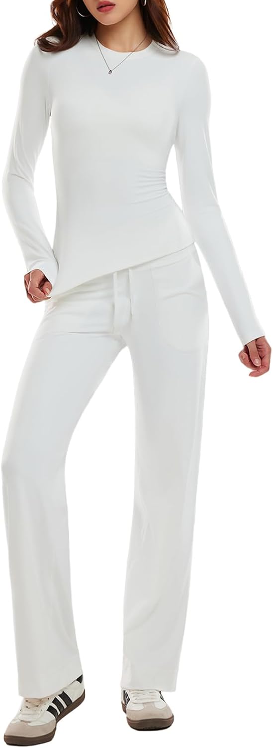 AFZ The Cloud Set — Matching Lounge Set: Short or Long Sleeve