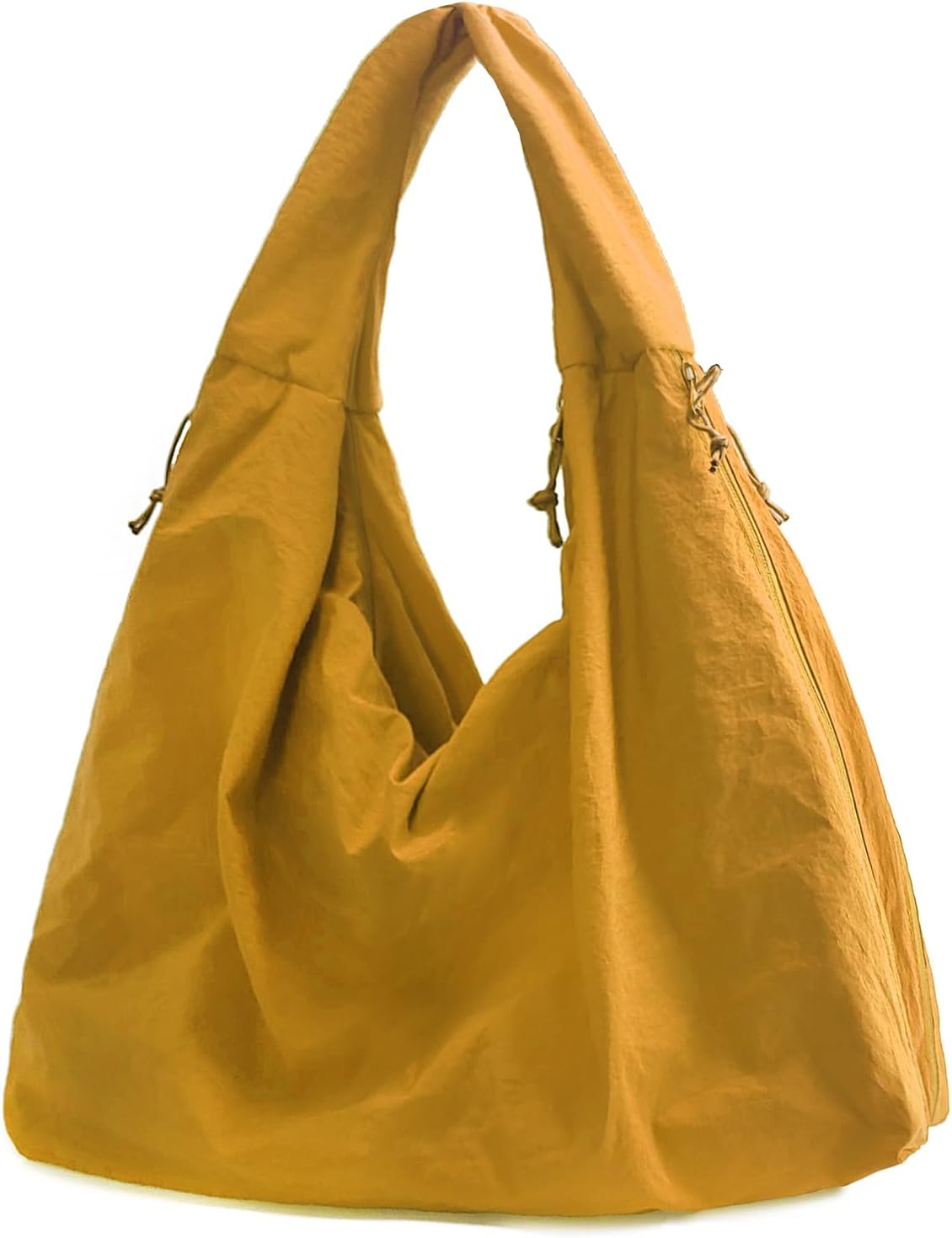 Large Nylon Hobo Bag Women Crescent Shoulder Bag Vintage Tote Bag Casual Shopper Handbag