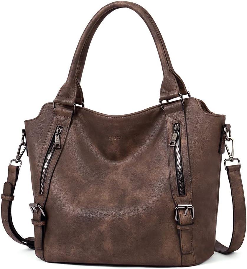 Large Hobo Bags for Women, Water Repellent Tote Handbags with Multiple Pockets and Adjustable Strap