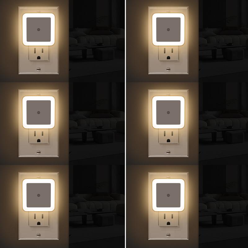 6-Pack Plug-In Night Lights for the Whole Home
