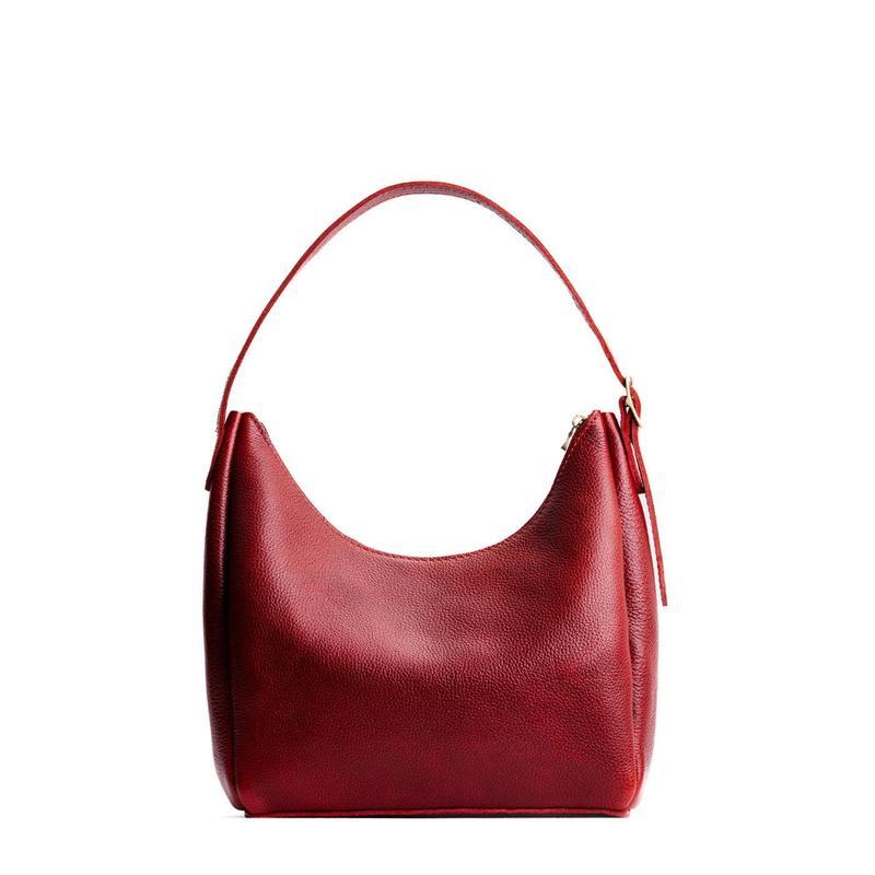 Aspen Shoulder Bag with Secure Zipper and Adjustable Strap - Premium Suede Interior