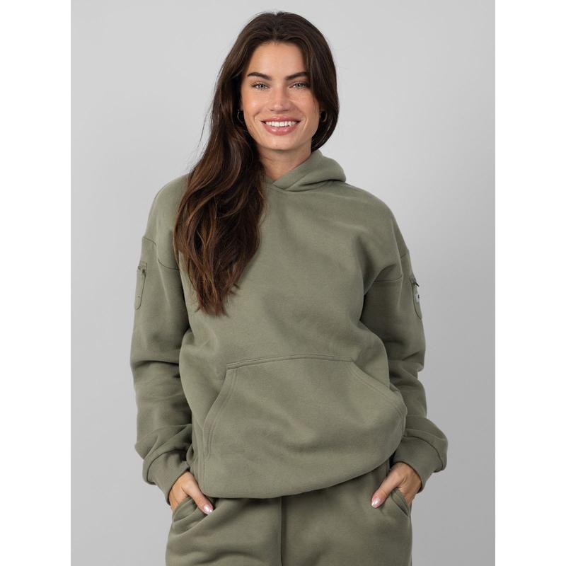 Travel Essentials Hoodie with 5 Secure Zipper Pockets - Premium Cotton Blend
