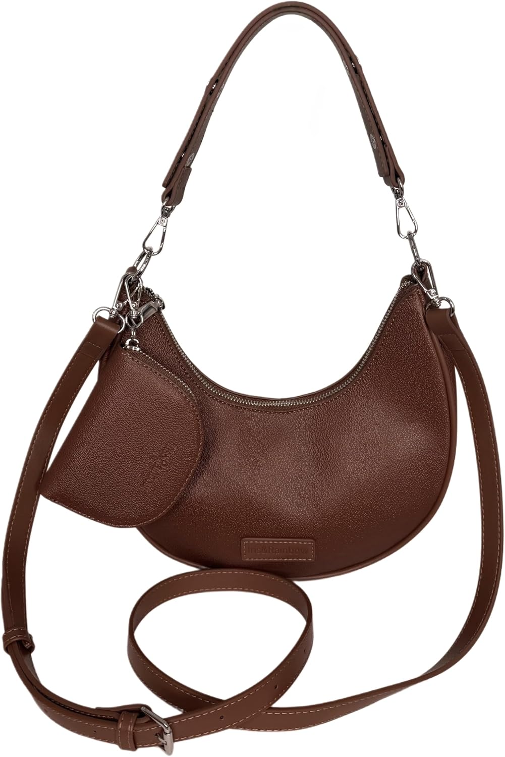 Premium Shoulder Bag with Dual Adjustable Straps and Coin Purse - Model 2910