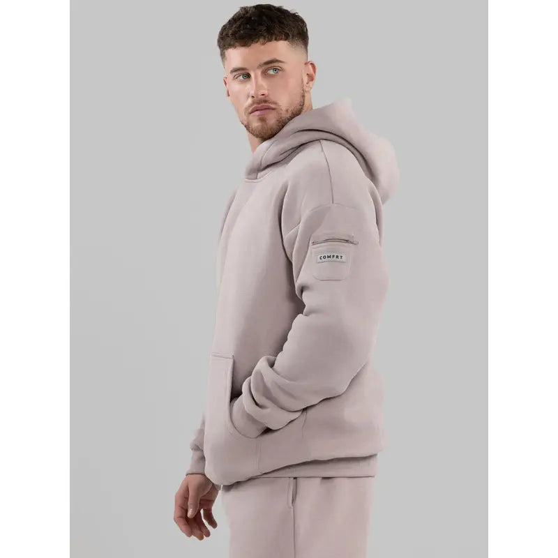 Travel Essentials Hoodie with 5 Secure Zipper Pockets - Premium Cotton Blend