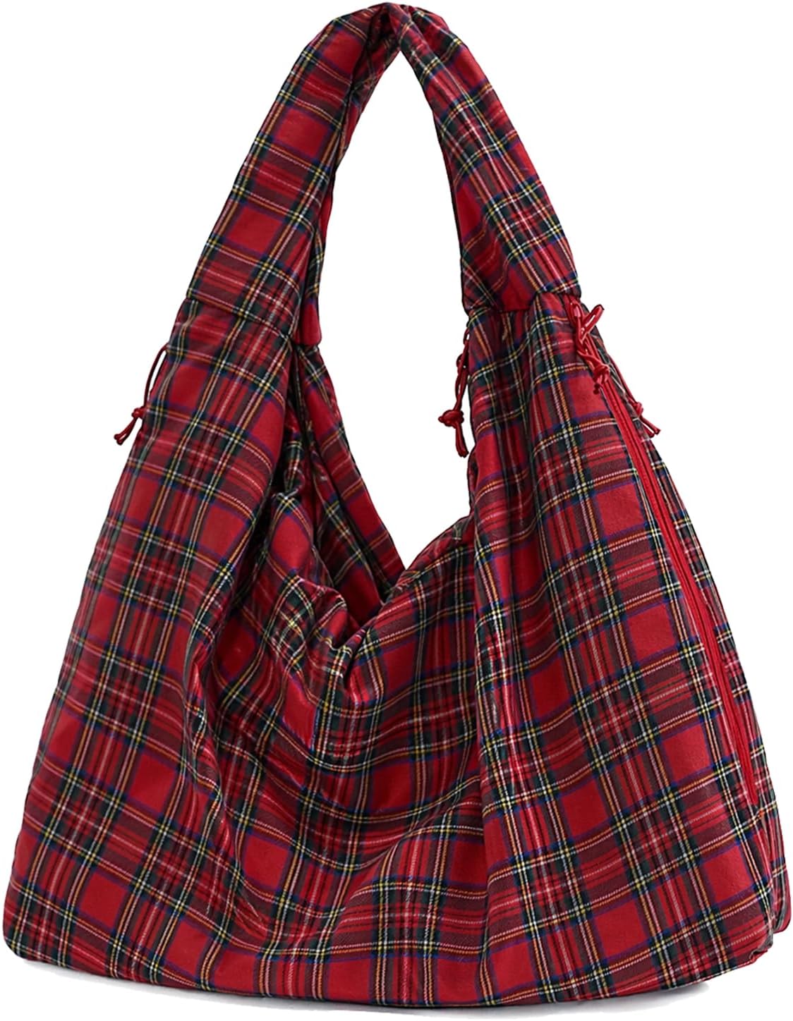 Large Nylon Hobo Bag Women Crescent Shoulder Bag Vintage Tote Bag Casual Shopper Handbag
