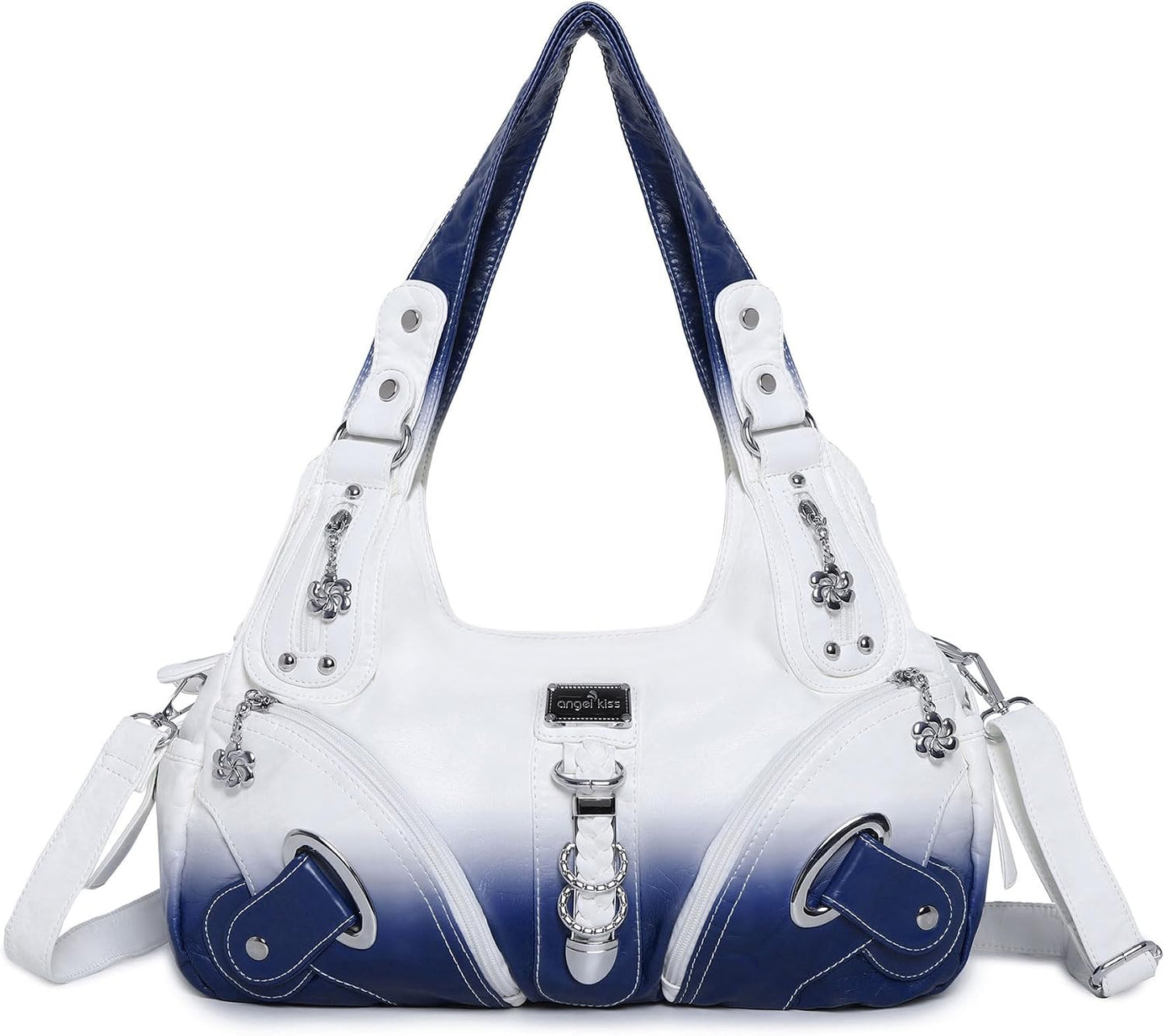 Hobo Purses and Handbags for Women - Large Daily Shoulder Bag and Satchel with Multiple Pockets