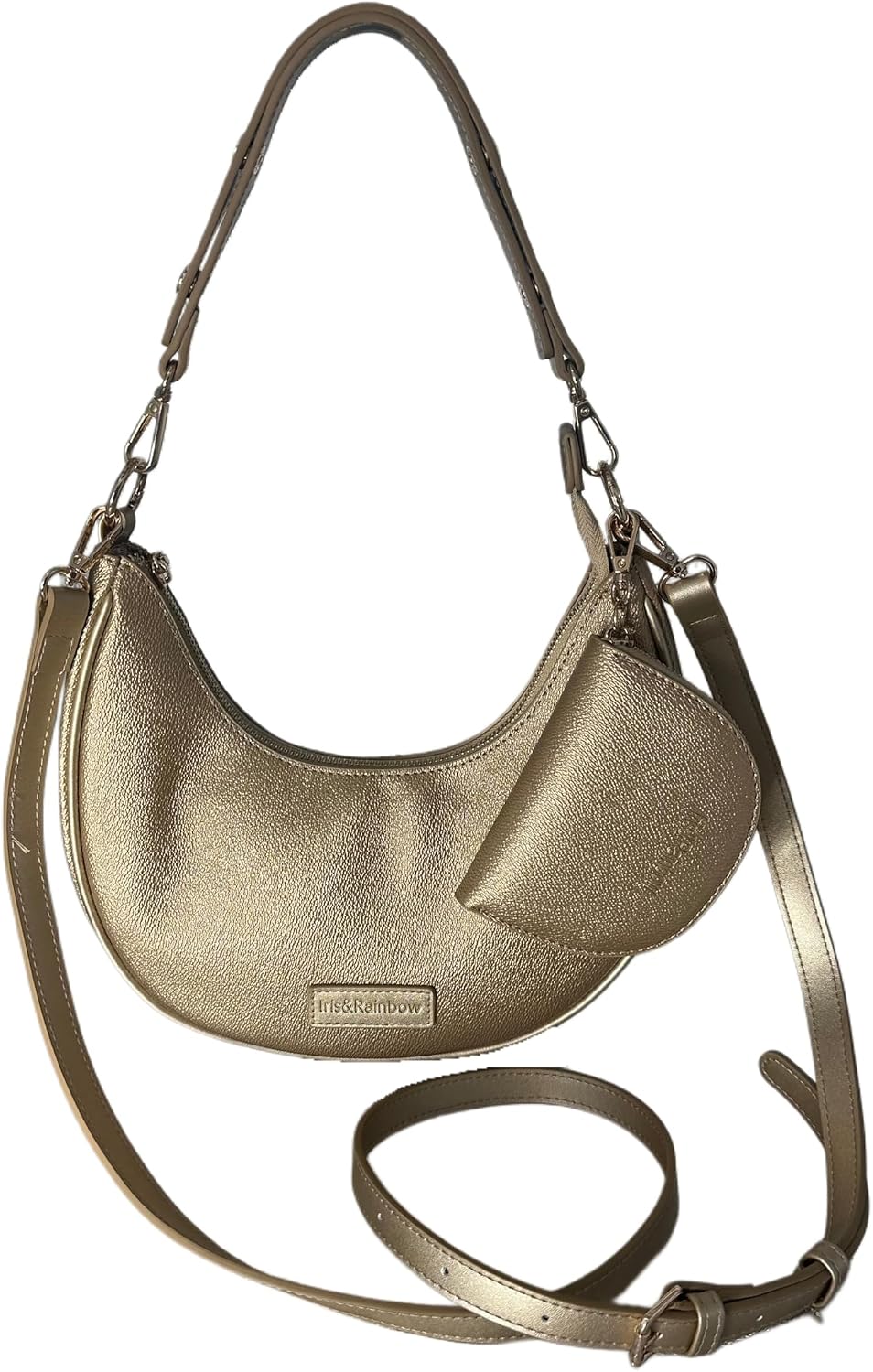 Premium Shoulder Bag with Dual Adjustable Straps and Coin Purse - Model 2910