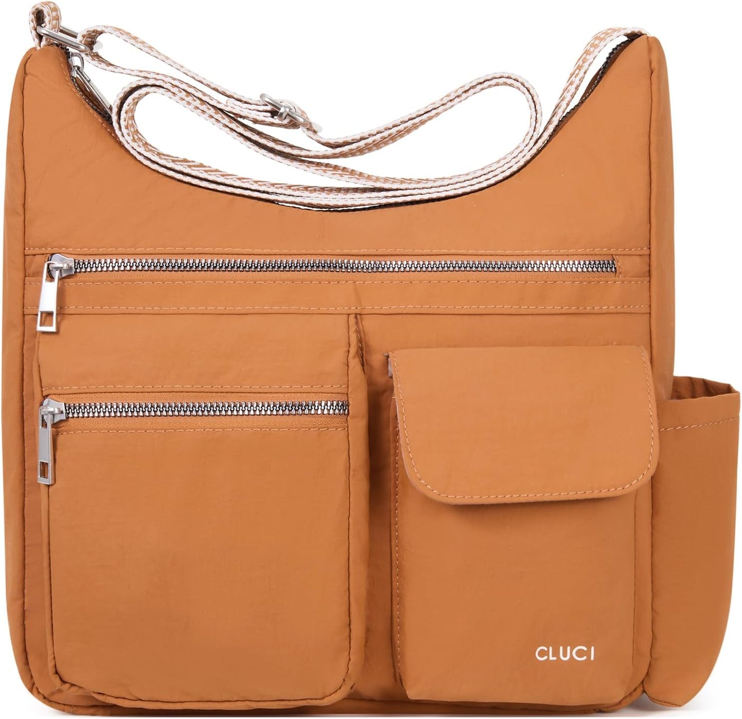 Anti-Theft Crossbody Bags for Women Travel, Water-Resistant Nylon Shoulder Handbags
