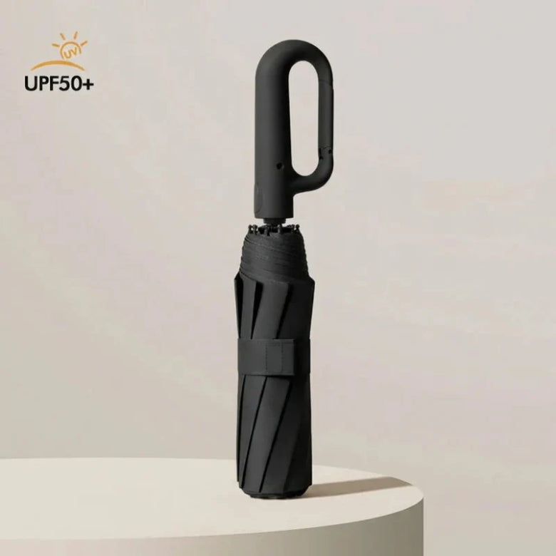 Compact folded automatic umbrella