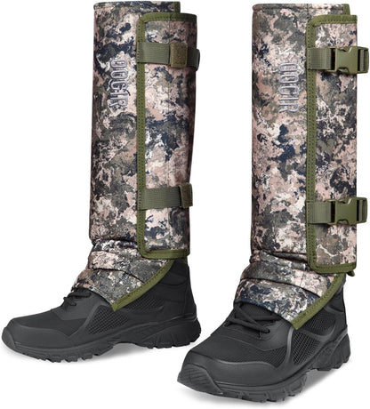 Snake-Proof Gaiters for Hunting, Hiking & Yard Work