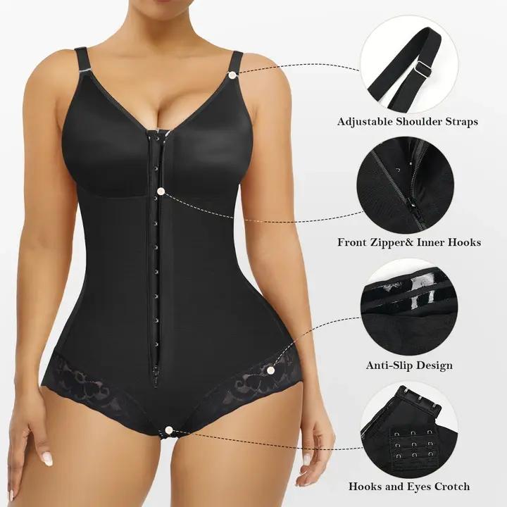 Overbust Colombian-Style Shapewear for Women - High Compression Tummy Control Brief Shaper