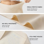 Women's Seamless High Waist Panties, 5-Pack Essential Full Coverage No Show Underwear