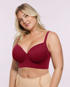 Underwire push-up bra designed for lift support and natural shaping