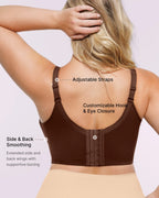 Smooth back design offering a comfortable and secure fit