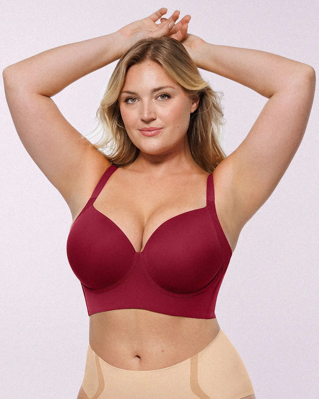 Everyday underwire bra delivering lift comfort and shaping support