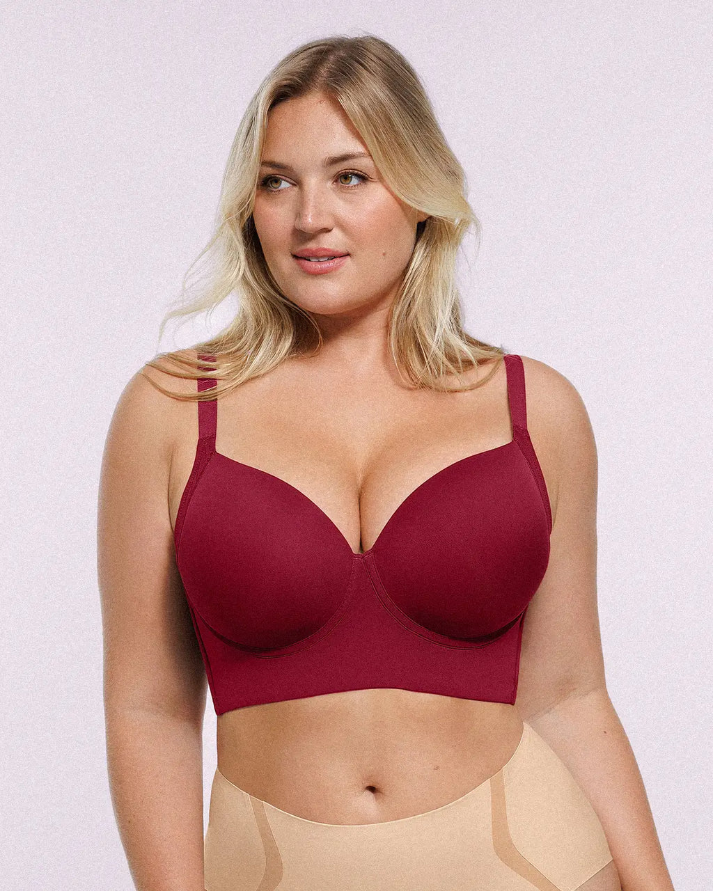Everyday underwire bra delivering lift comfort and shaping support
