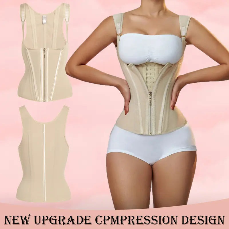 Waist Shapewear for Women Tummy Control Girdle Workout Shapewear with Adjustable Straps