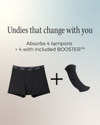Aisle BOOST Boxer Period Underwear — product view 2