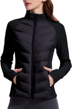 AFZ women's down jacket — front view