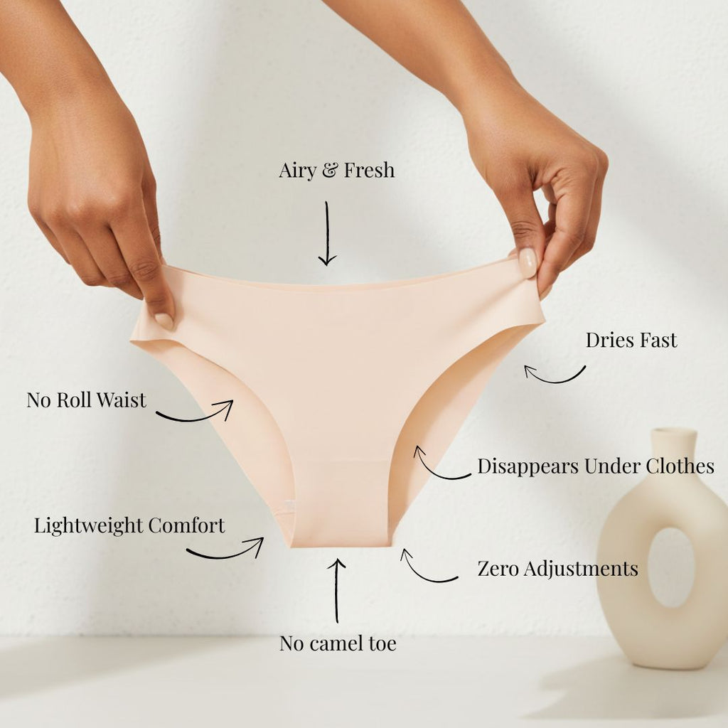 Ambar Invisible Camel Toe Thong — product view 2