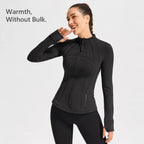 COSLEAF fitted fleece jacket hero — Warmth, Without Bulk.
