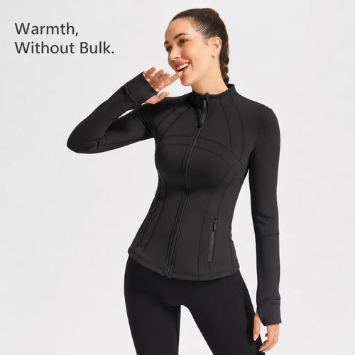 COSLEAF fitted fleece jacket hero — Warmth, Without Bulk.