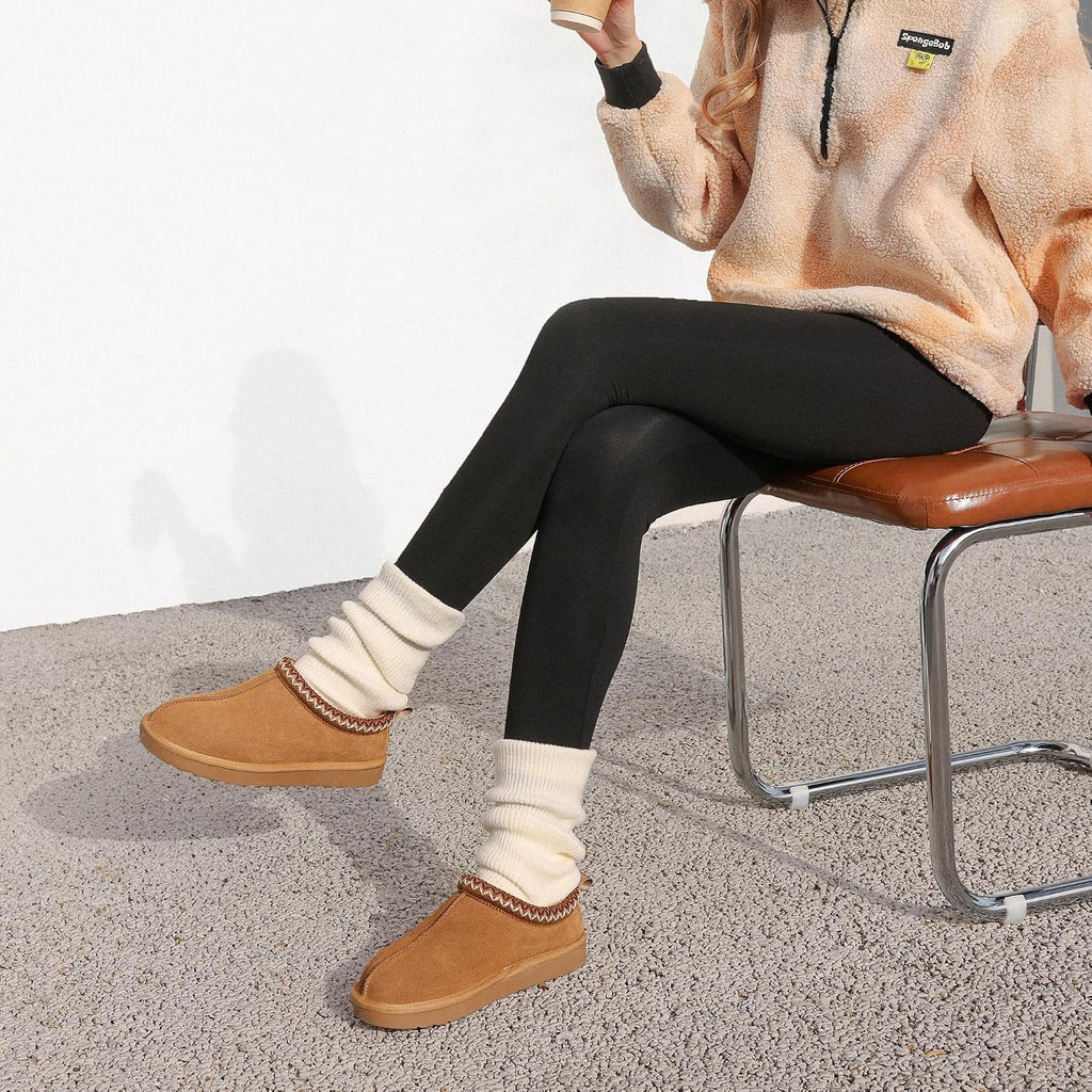 DREAM PAIRS women's fuzzy slippers in Chestnut — Amazon gallery image 2 of 6