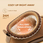 DREAM PAIRS women's fuzzy slippers in Chestnut — Amazon gallery image 6 of 6