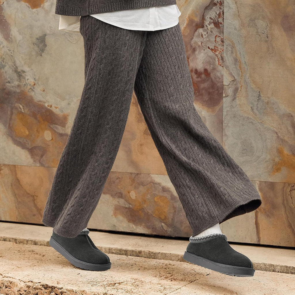 DREAM PAIRS women's fuzzy slippers in Grey — Amazon gallery image 2 of 6