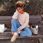 DREAM PAIRS women's fuzzy slippers in Nude — Amazon gallery image 2 of 6