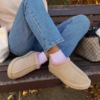 DREAM PAIRS women's fuzzy slippers in Nude — Amazon gallery image 3 of 6