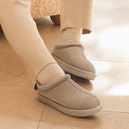 DREAM PAIRS women's fuzzy slippers in Sand — Amazon gallery image 3 of 6