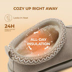DREAM PAIRS women's fuzzy slippers in Sand — Amazon gallery image 6 of 6